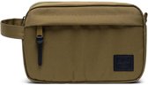 Herschel Chapter - Khaki Green | Toilettas met 5L opbergruimte & mesh compartiment - met waterproof rits.