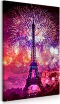 Schilderijen Op Canvas - Schilderij - Happy New Year! (1 Part) Vertical 40x60 - Artgeist Schilderij