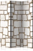 Kamerscherm - Scheidingswand - Vouwscherm - Stone Riddle [Room Dividers] 135x172 - Artgeist Vouwscherm
