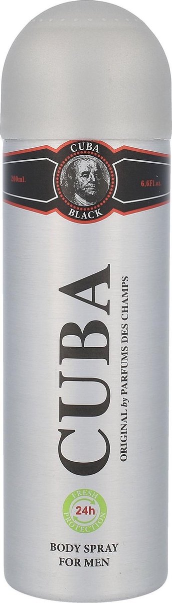 Fragluxe Cuba Black body spray 200 ml