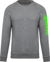 Beckum Workwear EBTR05 Sweater met logo Heather Grey XXL