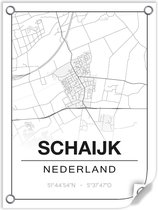 Tuinposter SCHAIJK (Nederland) - 60x80cm