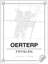 Tuinposter OERTERP (Fryslân) - 60x80cm