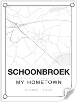 Tuinposter SCHOONBROEK (Hometown) - 60x80cm