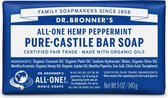 Dr. Bronner's Peppermint Pure-castile Bar Soap Zeep 140gr