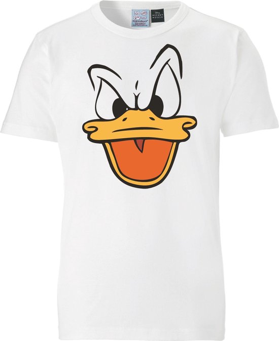 Donald Duck - Faces - Easyfit - almost white - Original licensed product