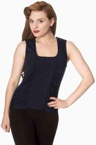 Dancing Days Mouwloze top -2XL- HEAD OVER HEELS Blauw