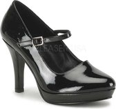 Funtasma Pumps -44 Shoes- Contessa-50X US 13 Zwart