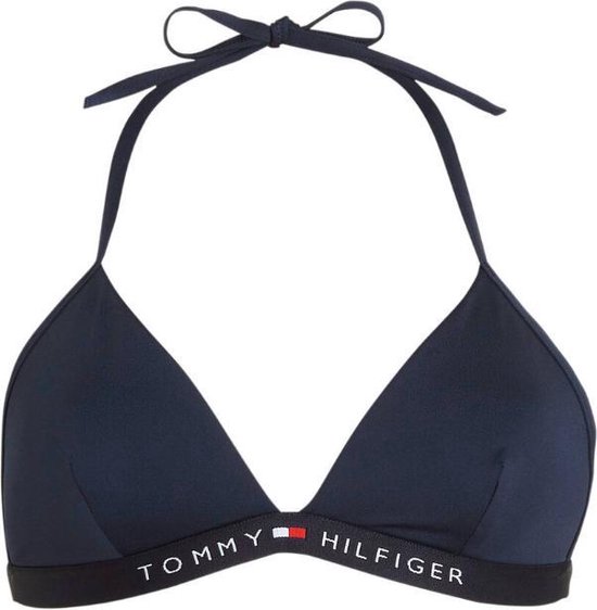 bol.com | Tommy Hilfiger dames bikini top triangle - navy