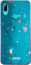 Huawei P Smart (2019) Hoesje Transparant TPU Case - Confetti #ffffff