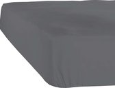 De Witte Lietaer Hoeslaken Case 180 X 200/220 Cm H30 Katoen Donkergrijs