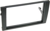 2-DIN Paneel Audi A4 B6 / B7 2002 - 2009 Kleur: Zwart