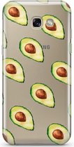 Samsung Galaxy A5 2017 transparant hoesje - Avocado