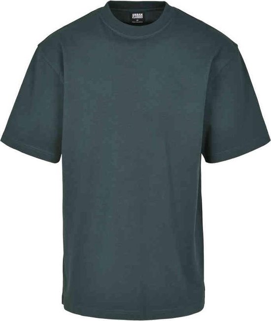 Urban Classics Heren Tshirt -L- Tall Groen | bol.com