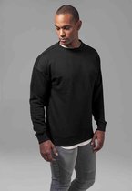 Urban Classics Sweater/trui -4XL- Basic Crew Zwart