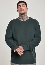Urban Classics Sweater/trui -2XL- Cardigan Stitch Groen