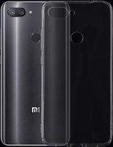 0,75 mm transparante TPU-hoes voor Xiaomi Mi 8 Lite