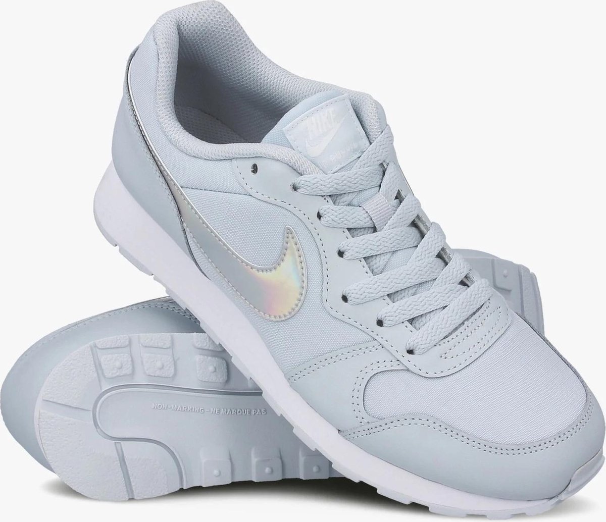 Pigment bloem zin Nike MD Runner 2 (GS) sneakers meisjes licht blauw | bol.com