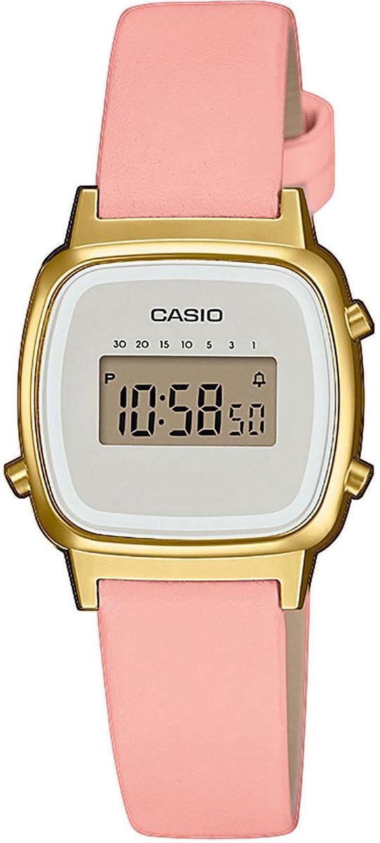 Casio Vintage MINI LA670WEFL-4A2EF Dames Horloge - 24 mm