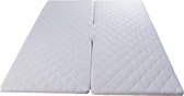 Beddenleeuw Splittopper Koudschuim (4cm) - Vlinder - 140x210