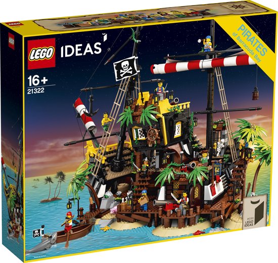 dauw Missionaris dier LEGO Ideas 21322 Piraten van Barracuda Baai voor laagste prijs ooit ·  BrickTastic