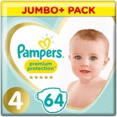 Pampers Premium Protection Luiers Maat 4 - 64 Luiers Voordeelverpakking