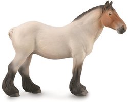 foto van Collecta Speelfiguur Nederlands Trekpaard 18 Cm Abs Wit