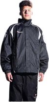 Precision Sportjack Ultimate Rain Jacket Polyester Zwart/wit Maat Xxl