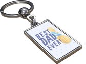 Best Dad Ever - Sleutelhanger - Cadeau - Verjaardag - Kerst - Kado - Valentijn - Vaderdag - Vaderdag cadeautje - Vaderdag cadeau voor papa
