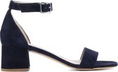 Mace Vrouwen Leren  Sandalen / Damesschoenen Aurora - Blauw - Maat 40