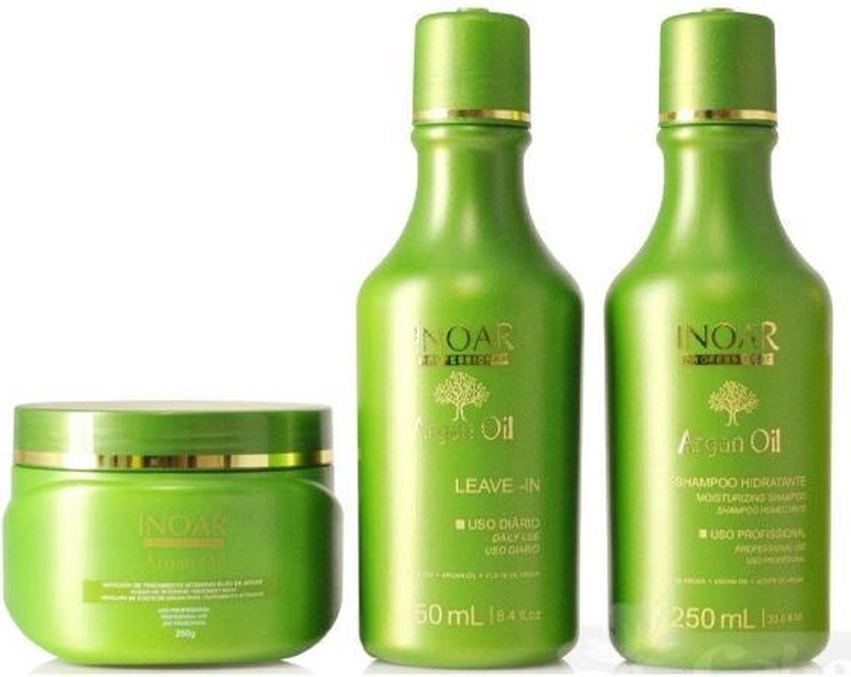 Inoar Argan Oil kit ( 3-delig met masker )