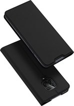 Luxe zwart agenda wallet hoesje Xiaomi Redmi Note 9s / Note 9 Pro