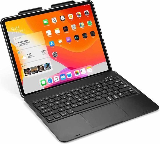 | iPad Pro 12.9 (20202018) Toetsenbord Hoes met | iPad Pro 12.9 (20202018) Toetsenbord Hoes met