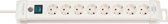 Brennenstuhl Bn-1952280100 Stekkerdoos Premium-line 8-voudig Wit 3,00 M H05 vv-f 3g1,5