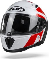HJC I70 PRIKA Wit Integraalhelm - Motorhelm  - Maat L