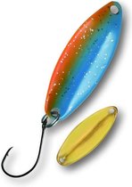 Trout Spoons Profi Olymp Hades - 3,3 g - Oranje/Blauw/Goud - 10 x 1 stuk