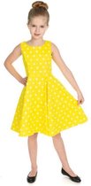 Say Yellow Kids Dress in Swing Vintage Jaren 50 Stijl