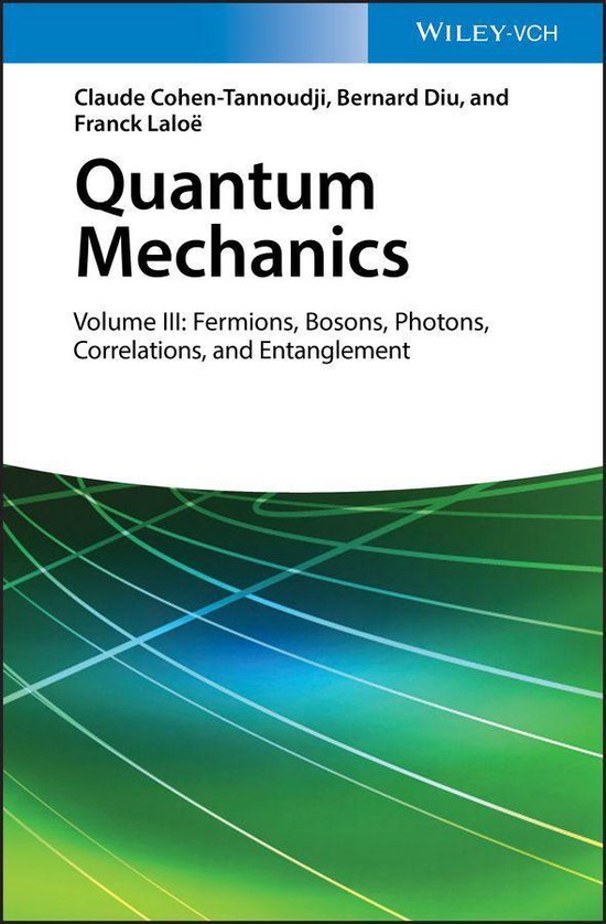 Quantum Mechanics, Volume 3 - cover