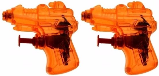 Ploeg haat Baby 3x Stuks mini waterpistooltjes oranje 7 cm - Kinderspeelgoed kunststof  waterpistool | bol.com