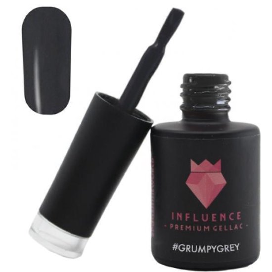 #GRUMPYGREY – Influence Gellac – Grijze gellak – Gellak grijs UV – UV Gellak – Gel nagellak – Gellac – Kado vrouw – Sinterklaascadeau – Sinterklaas…