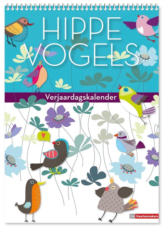 warmte Zeemeeuw Vervreemden Verjaardagskalenders 'Hippe Vogels' | bol.com