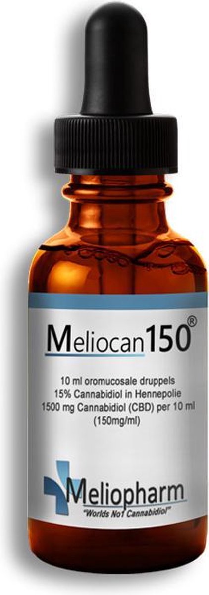 CBD olie Meliocan 1500 mg - meliocan