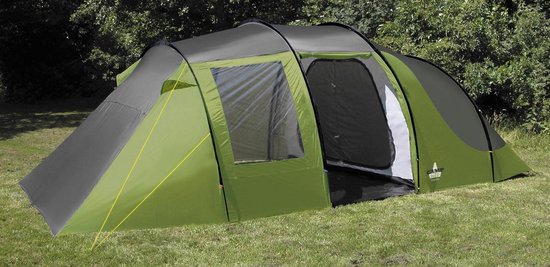 Eurotrail Campsite Montana Tunneltent - Groen Charcoal - 4 Persoons van Eurotrail — afbeelding 4