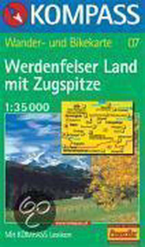 Werdenfelser Land Mit Zugspitze 1 : 25 000 - cover