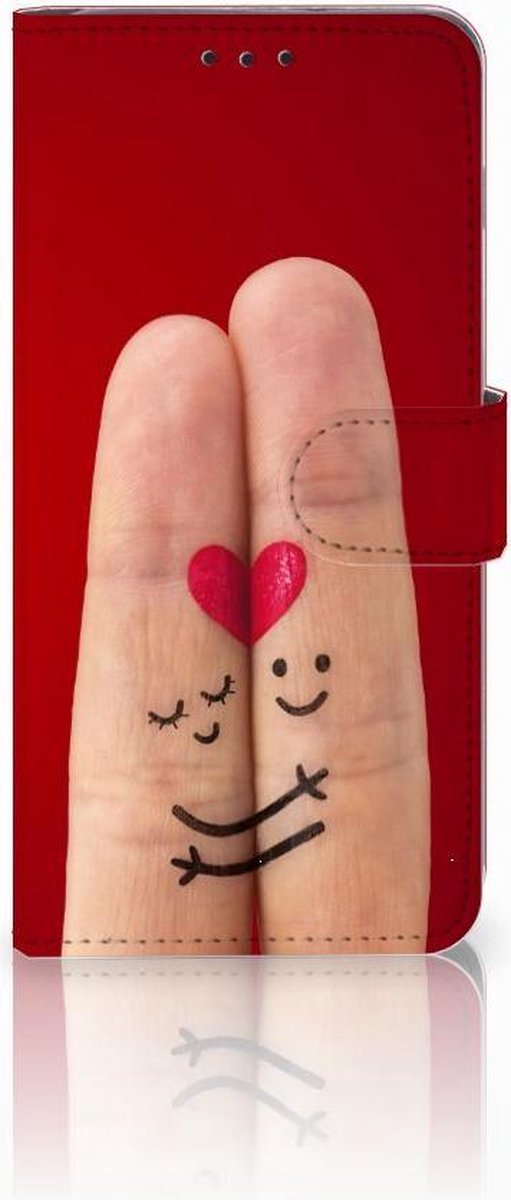 Samsung Galaxy S10 Plus Wallet Case met Pasjes Liefde - Origineel Romantisch Cadeau