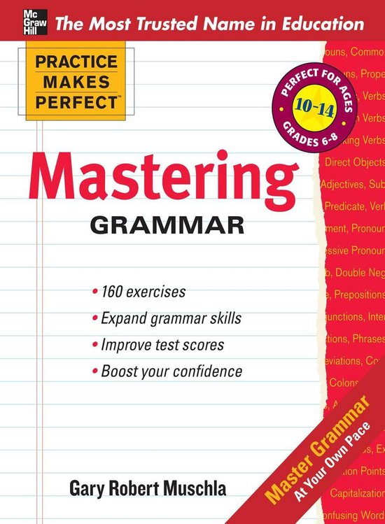 Practice Makes Perfect Mastering Grammar - cover