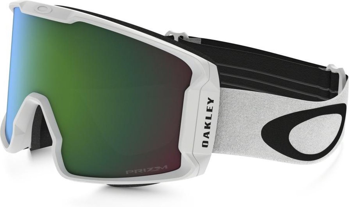 Oakley Line Miner Ski Goggle Matte Prizm Jade Iridium Wit