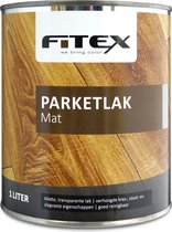 Fitex Parketlak Mat - Lakverf - Transparant - Binnen - Terpentine basis - Mat