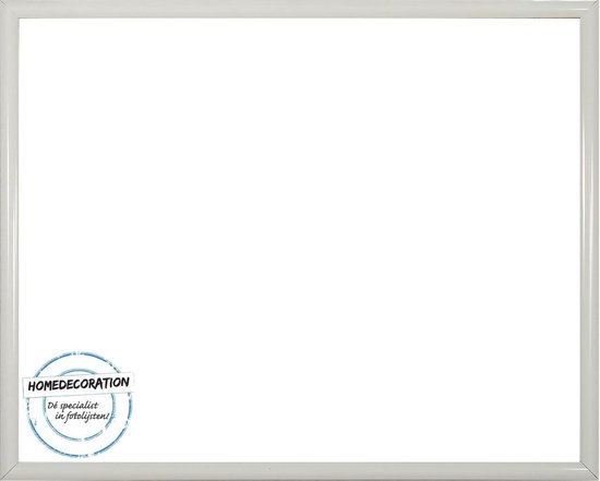 Homedecoration Biggy - Cadre photo - Format photo - 52 x 100 cm - Plastique - blanc