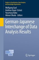 Studies in Classification, Data Analysis, and Knowledge Organization - German-Japanese Interchange of Data Analysis Results